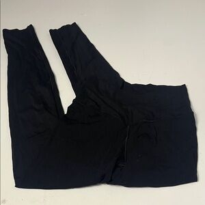 Offline by Aerie Medium 7/8th Legging Real Me Hi Rise Black Skinny Leggings